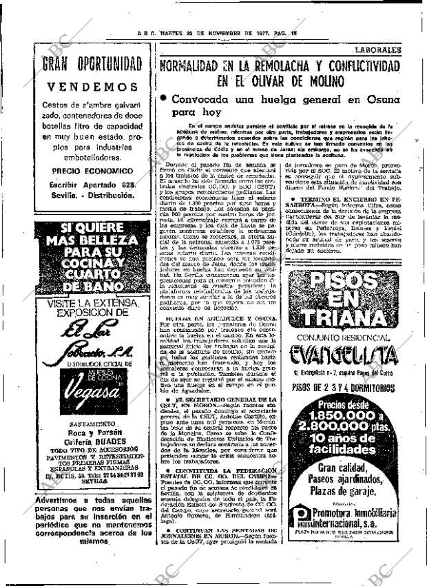 ABC SEVILLA 22-11-1977 página 46