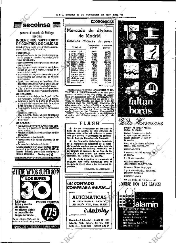 ABC SEVILLA 22-11-1977 página 48