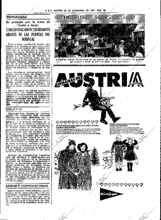 ABC SEVILLA 22-11-1977 página 69