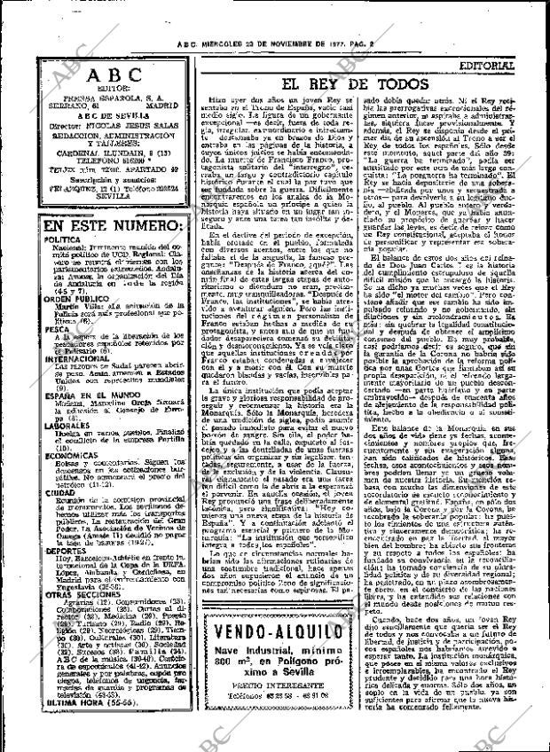 ABC SEVILLA 23-11-1977 página 10