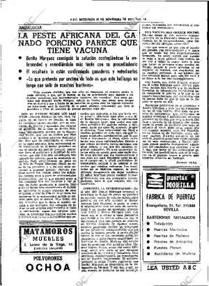 ABC SEVILLA 23-11-1977 página 26