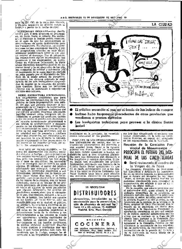 ABC SEVILLA 23-11-1977 página 28