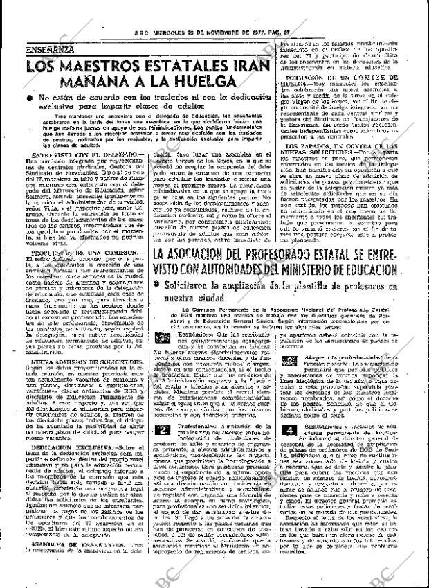 ABC SEVILLA 23-11-1977 página 35