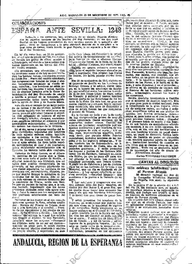 ABC SEVILLA 23-11-1977 página 36