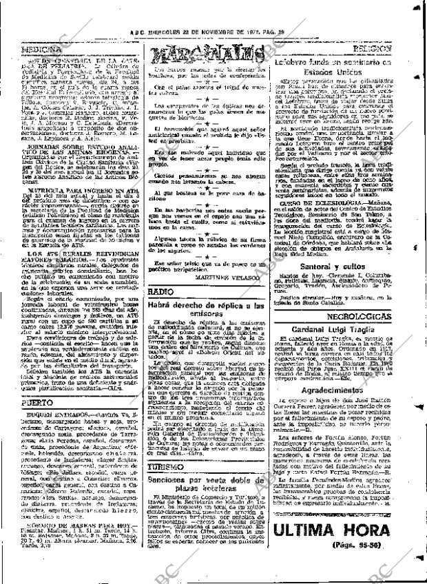 ABC SEVILLA 23-11-1977 página 37