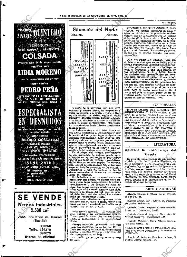 ABC SEVILLA 23-11-1977 página 38