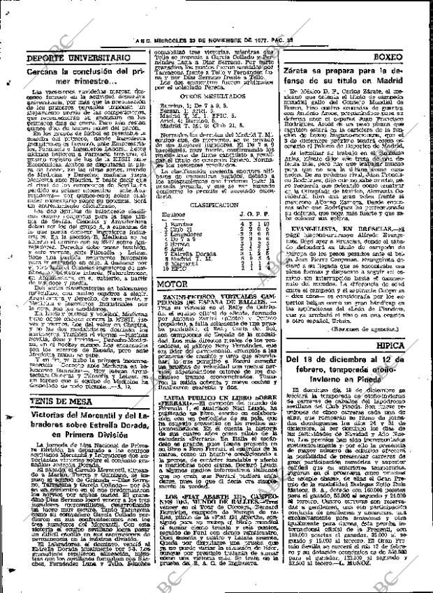 ABC SEVILLA 23-11-1977 página 46