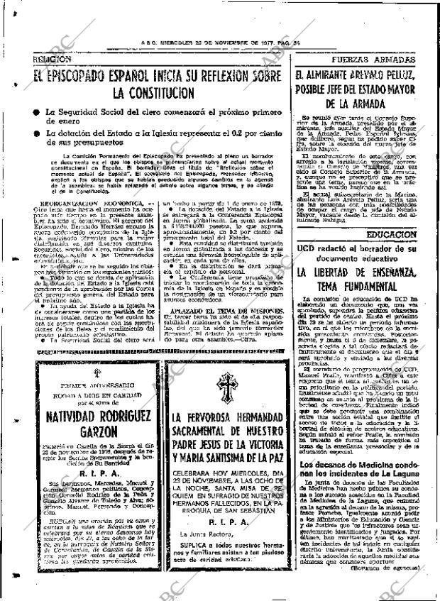 ABC SEVILLA 23-11-1977 página 62