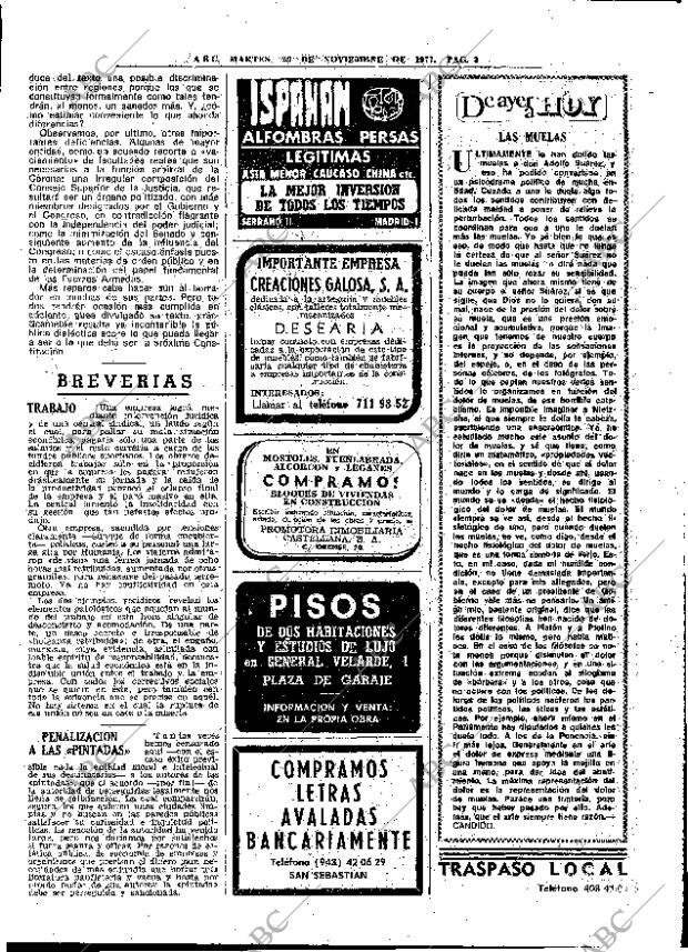 ABC MADRID 29-11-1977 página 19