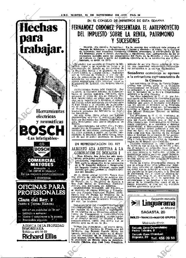 ABC MADRID 29-11-1977 página 32