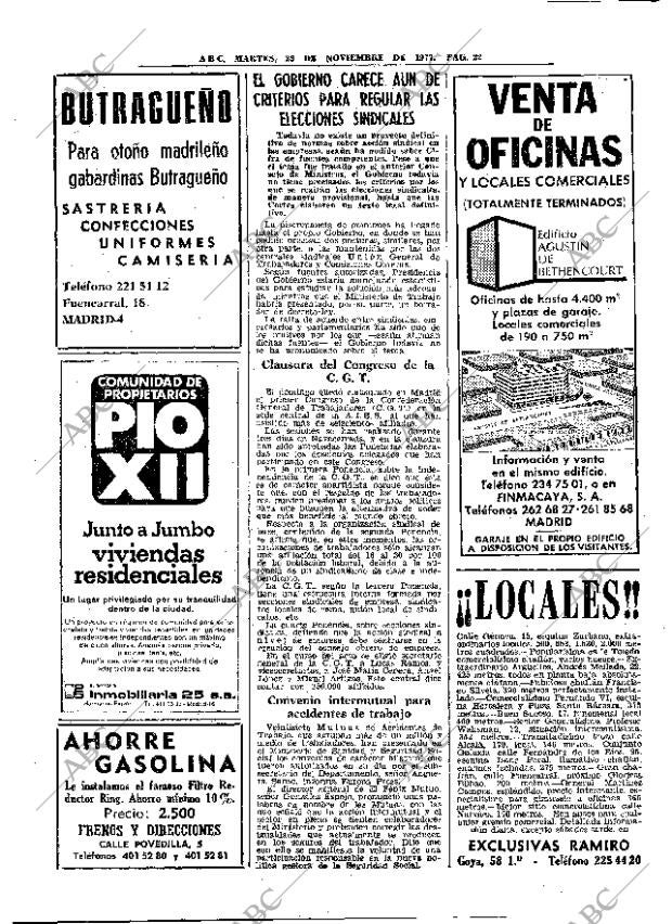 ABC MADRID 29-11-1977 página 38