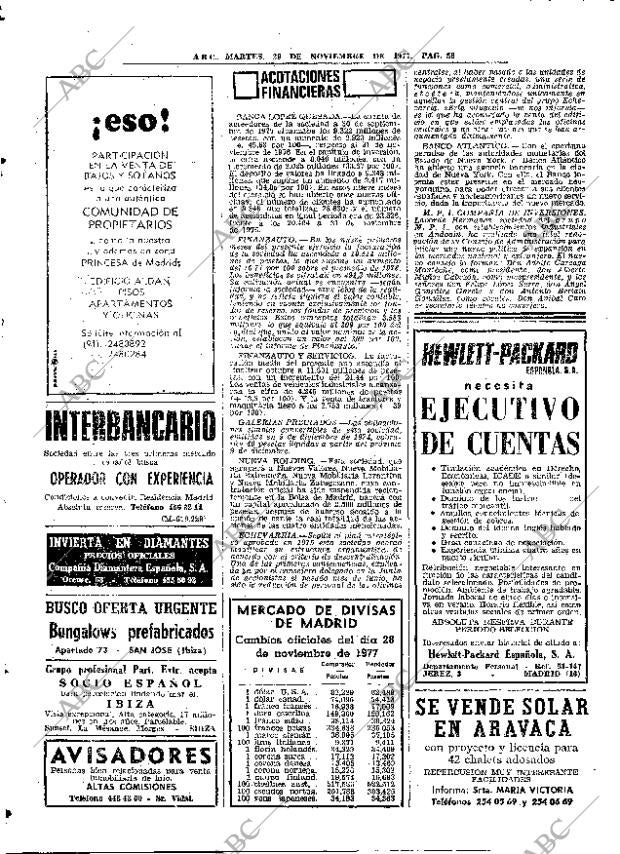 ABC MADRID 29-11-1977 página 72