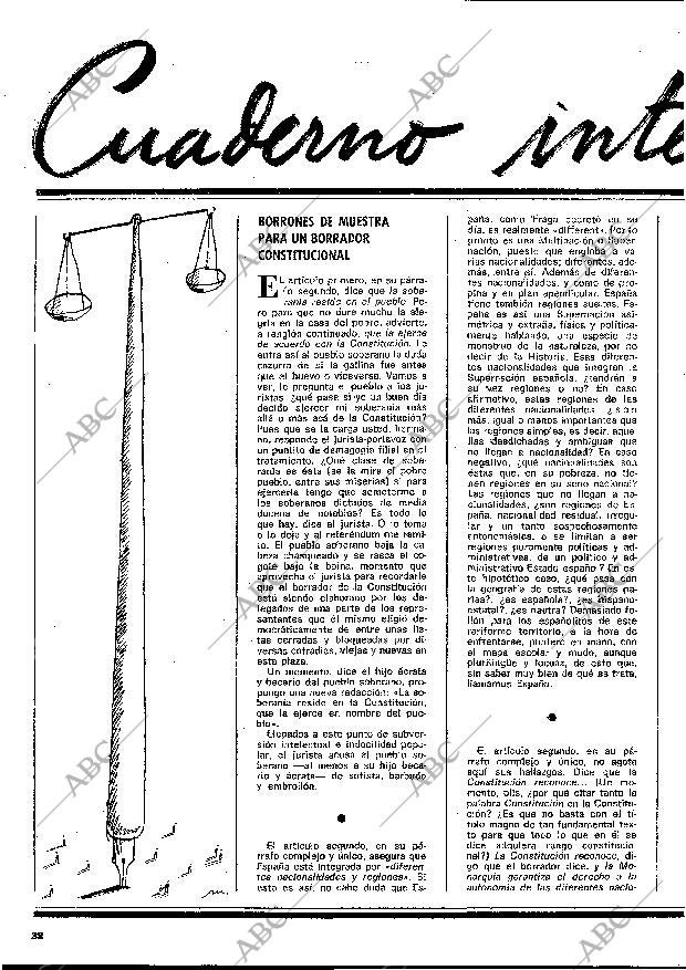 BLANCO Y NEGRO MADRID 30-11-1977 página 32