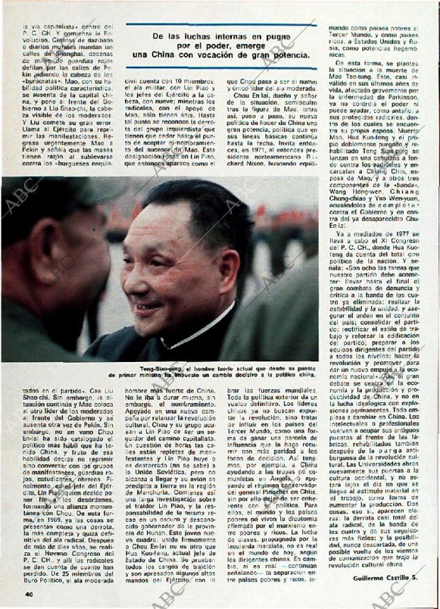 BLANCO Y NEGRO MADRID 30-11-1977 página 40