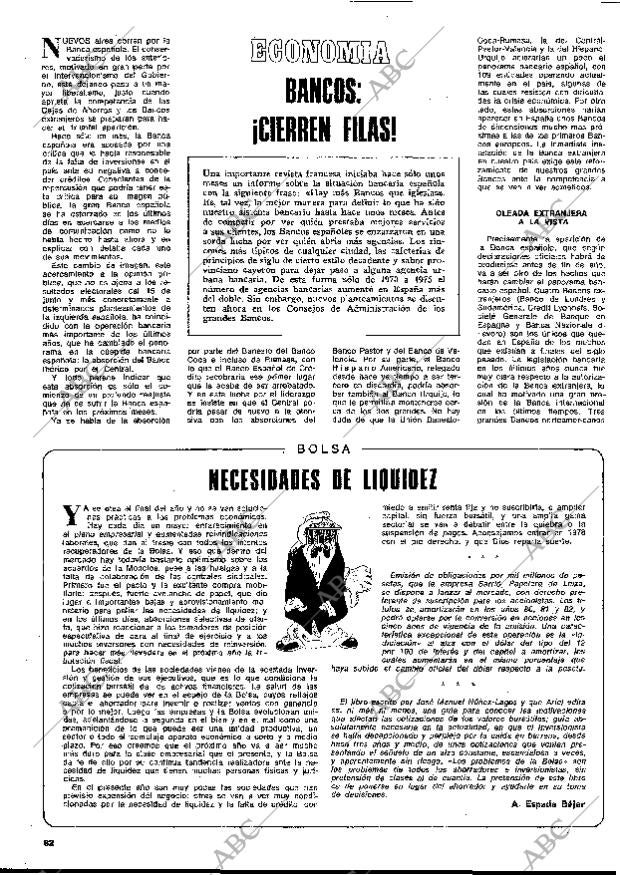 BLANCO Y NEGRO MADRID 30-11-1977 página 62