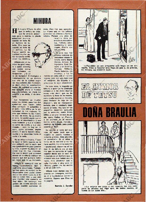 BLANCO Y NEGRO MADRID 30-11-1977 página 78