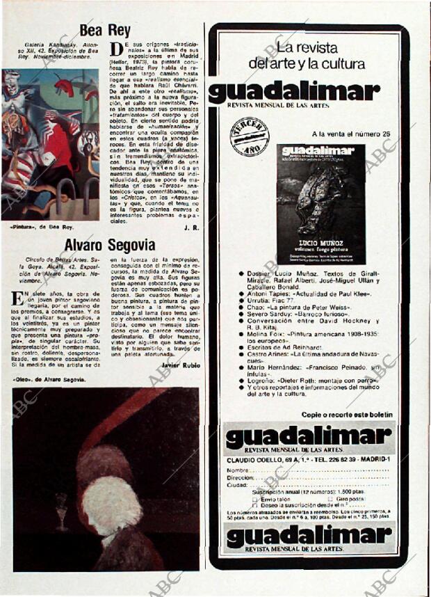 BLANCO Y NEGRO MADRID 30-11-1977 página 83