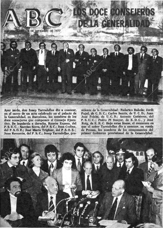 ABC MADRID 06-12-1977 página 1