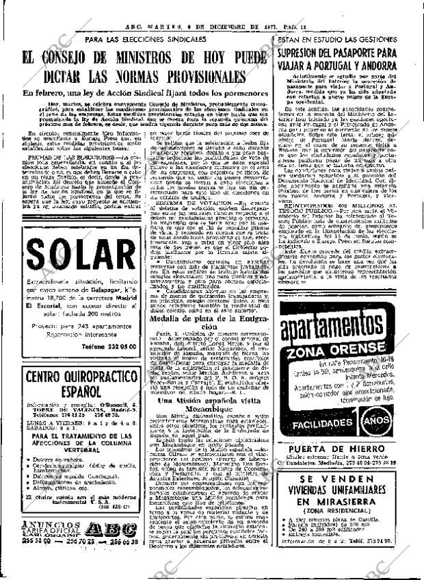 ABC MADRID 06-12-1977 página 27