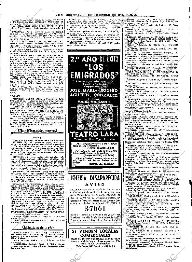 ABC MADRID 07-12-1977 página 74