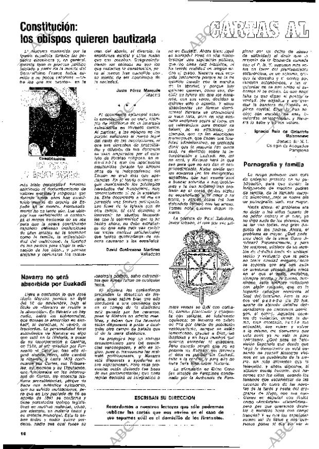 BLANCO Y NEGRO MADRID 07-12-1977 página 16