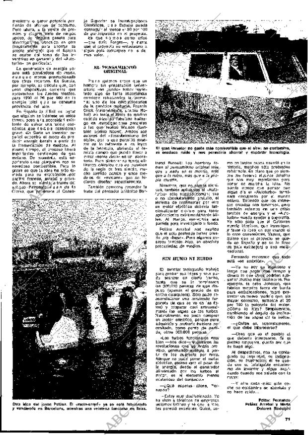 BLANCO Y NEGRO MADRID 07-12-1977 página 71