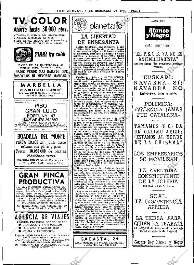ABC MADRID 08-12-1977 página 16