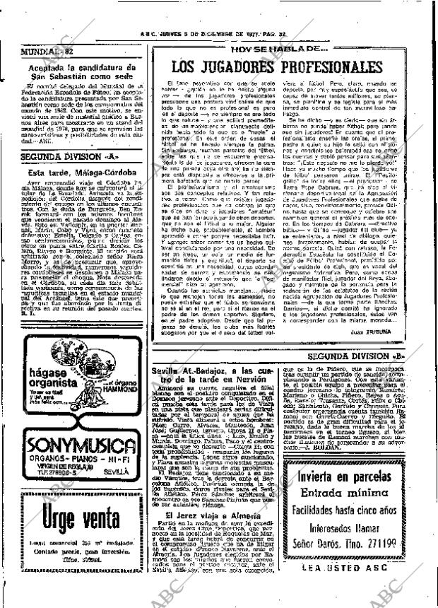 ABC SEVILLA 08-12-1977 página 40