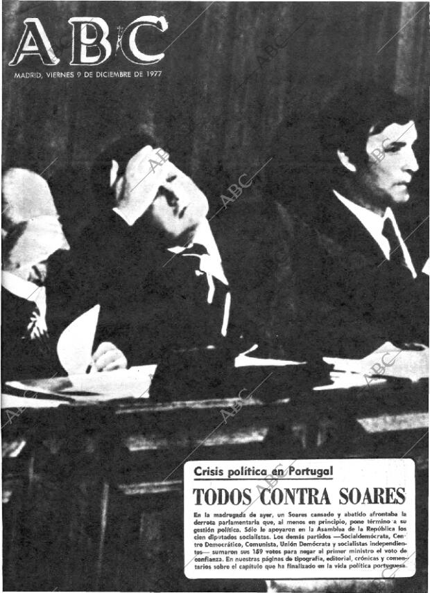 ABC MADRID 09-12-1977 página 1