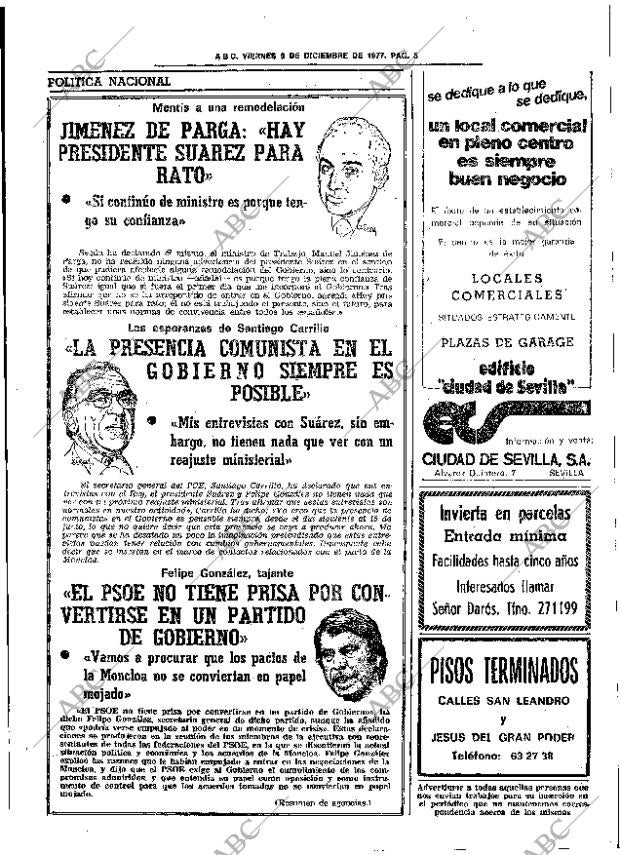 ABC SEVILLA 09-12-1977 página 13