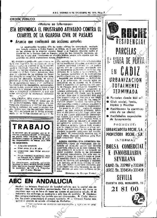 ABC SEVILLA 09-12-1977 página 15