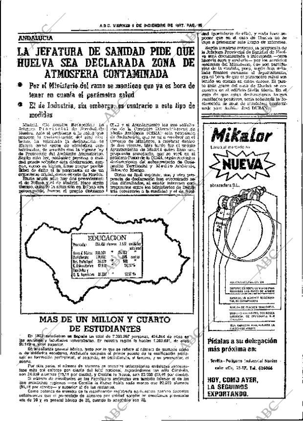 ABC SEVILLA 09-12-1977 página 23