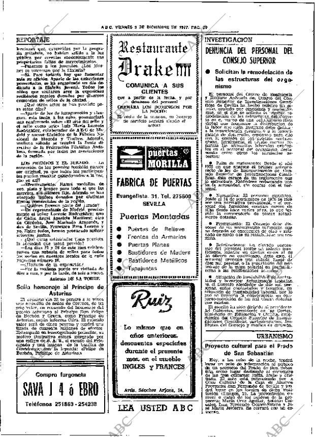 ABC SEVILLA 09-12-1977 página 28