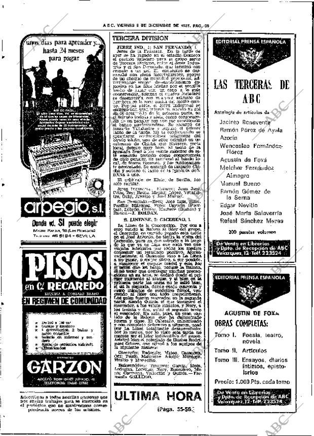 ABC SEVILLA 09-12-1977 página 44