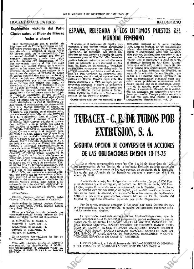 ABC SEVILLA 09-12-1977 página 45