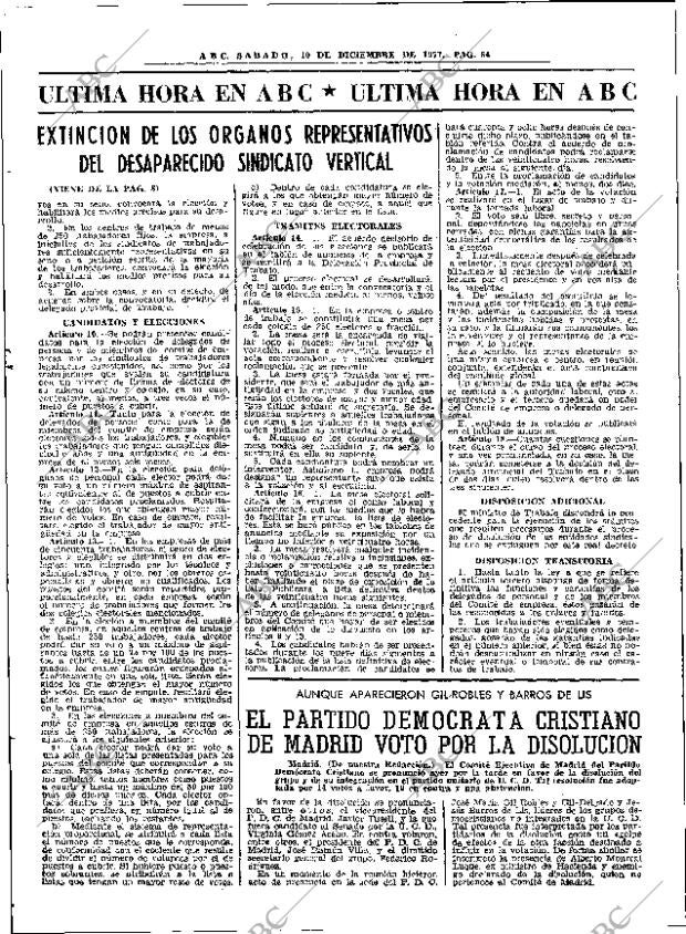 ABC MADRID 10-12-1977 página 72