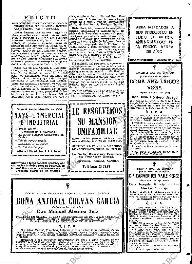 ABC SEVILLA 10-12-1977 página 61