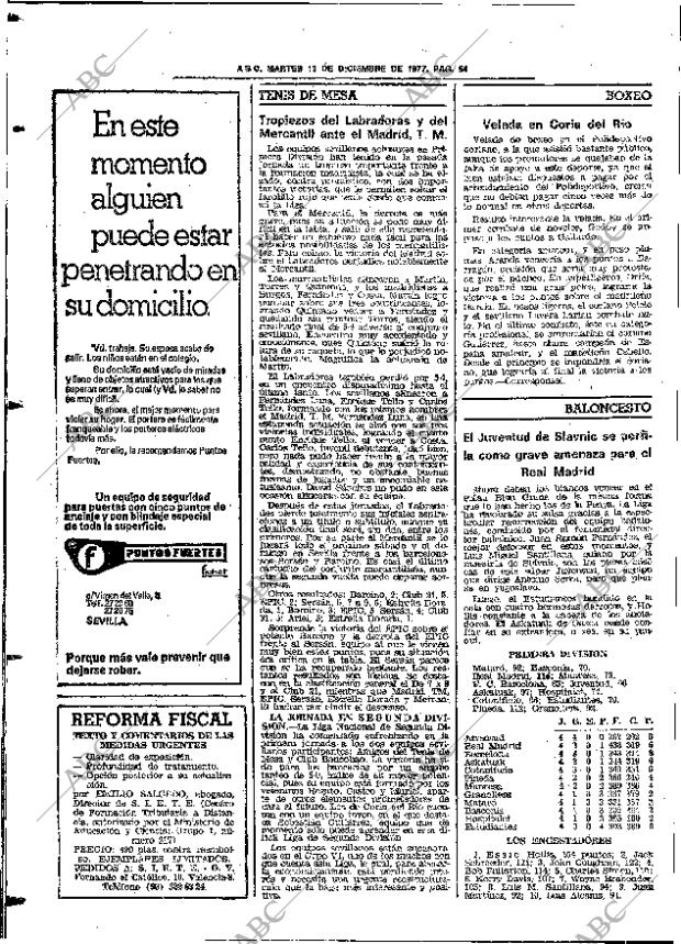 ABC SEVILLA 13-12-1977 página 70