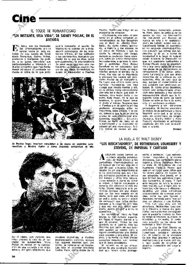 BLANCO Y NEGRO MADRID 14-12-1977 página 54