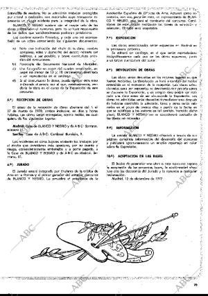 BLANCO Y NEGRO MADRID 14-12-1977 página 79