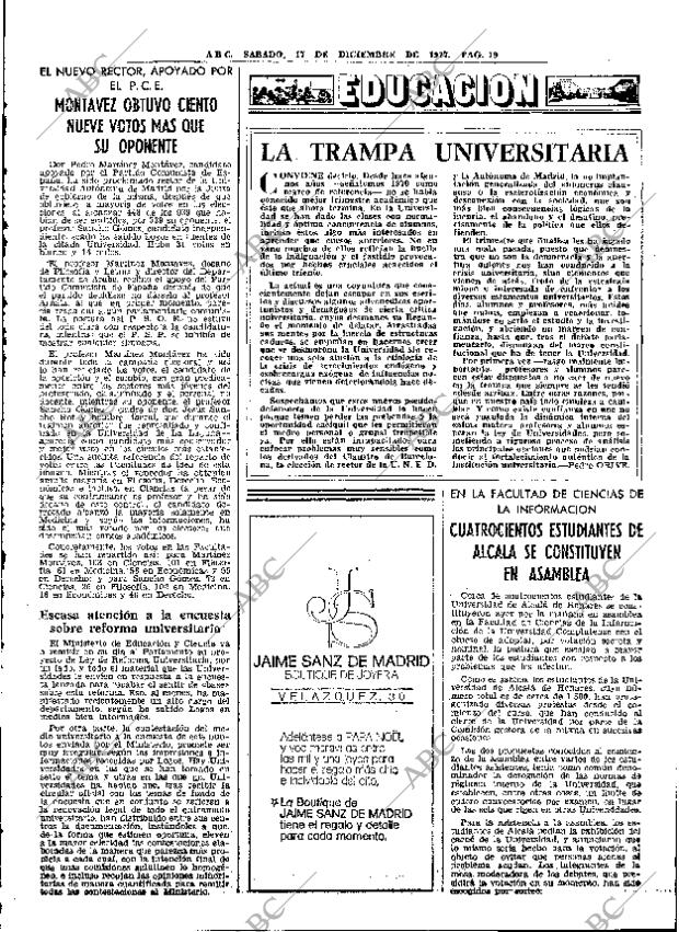 ABC MADRID 17-12-1977 página 31