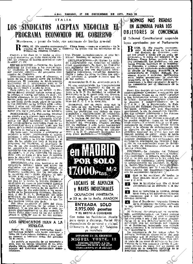 ABC MADRID 17-12-1977 página 34