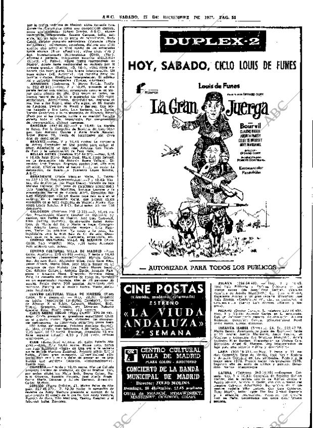 ABC MADRID 17-12-1977 página 67