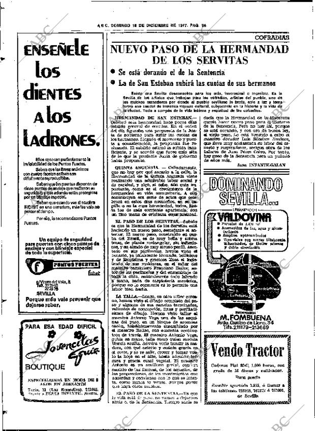 ABC SEVILLA 18-12-1977 página 50
