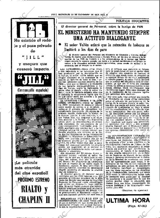 ABC SEVILLA 21-12-1977 página 14