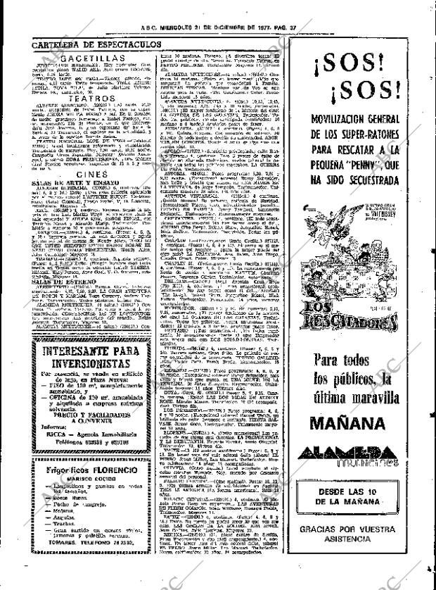 ABC SEVILLA 21-12-1977 página 45
