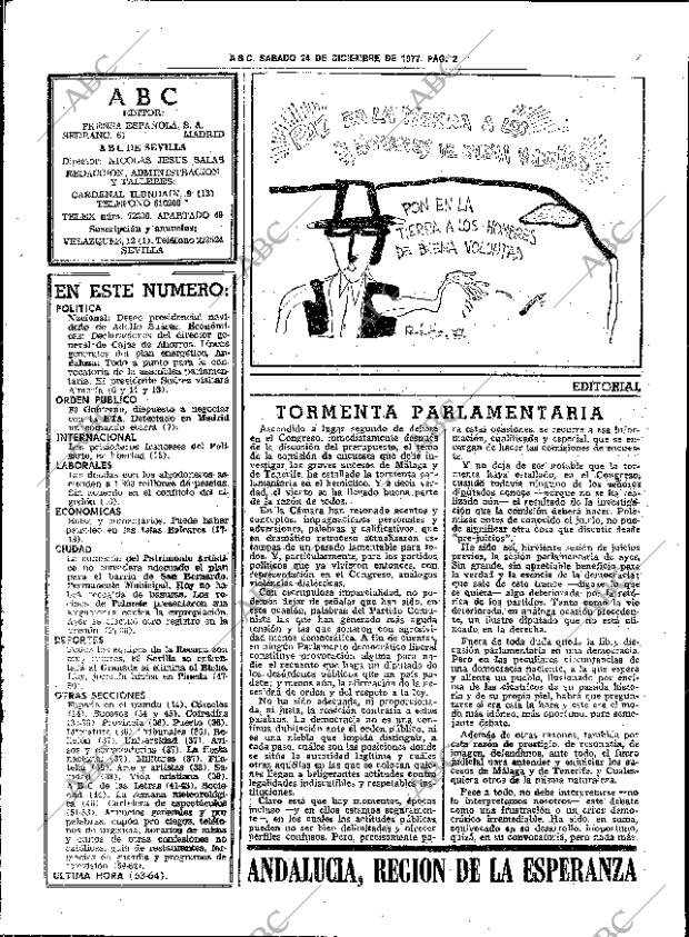 ABC SEVILLA 24-12-1977 página 18