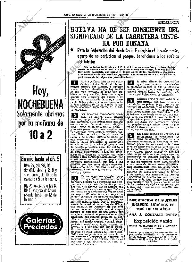 ABC SEVILLA 24-12-1977 página 42