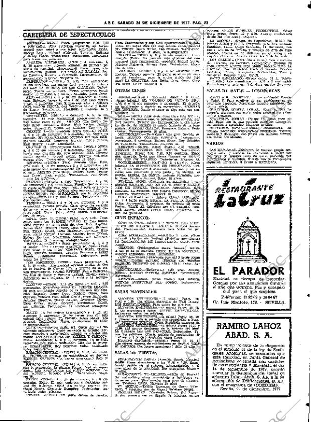 ABC SEVILLA 24-12-1977 página 69