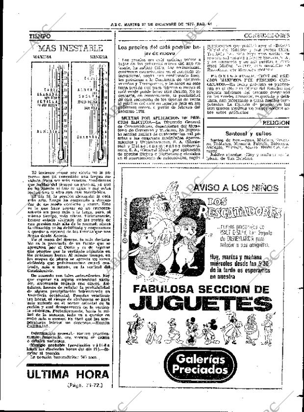 ABC SEVILLA 27-12-1977 página 53